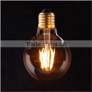 G80 LED Filament Bulb 4W 6W 8W Warm White 2700K Globe LED Light Bulb E27 110V 220V thumbnail-4