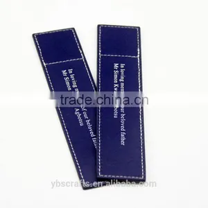 Low Price Fashion PU Leather Bookmark With Little Frame thumbnail-4