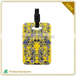 High Quality Soft Pvc Personalized Luggage Hang Tag Tags Packaging thumbnail-5