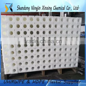 Hdpe Plastic Cnc Router Machine Manufacturing Components/hdpe Wear Parts thumbnail-6