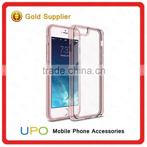 [UPO] 2016 Unique Clear Hard Plastic Acrylic Transparent TPU Waterproof Phone Case for IPhone 6 thumbnail-1