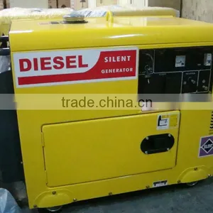 Super Silent 70db Portable Diesel Generator 5kw thumbnail-3