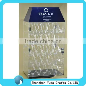 Wholesale Custom 5 Layer Floor Standing Watch Display Cabinet for Shop thumbnail-1