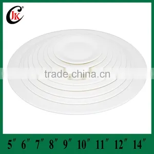China White Bulk Cheap Ceramic Plate Wholesale thumbnail-1