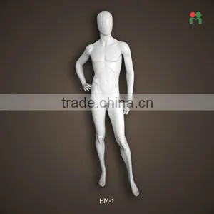 Fashion Design Fiberglass Male Mannequin for Display High-end Dummy Doll Male on Sale Cheap Male Dummy Doll for Sale thumbnail-1