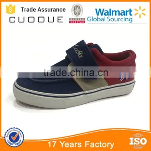 New Arrival High Quality Hard Sole Canvas Toddler Children Kids Shoes thumbnail-1
