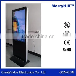 42/46/55 Inch Floor Stand 3g Wifi Multimedia Network Shopping Mall Advertising Touch Screen Kiosk thumbnail-3