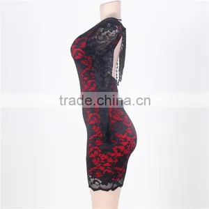Hot on Sale Long Sleeve Ladies Wholesale Plus Size Maxi Dress Plus Size Dress thumbnail-4