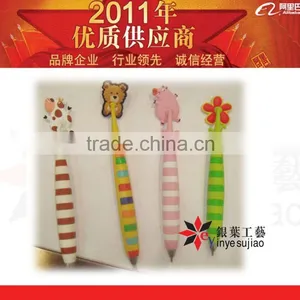 Endearing Rubber Magnetic Ballpoint Pen thumbnail-1