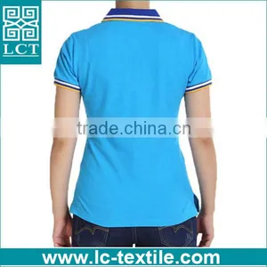 Fashion Slim Fit Navy Blue Custom Cute Couple Polo Shirt thumbnail-2