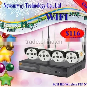 Top 10 4CH 720P/960P Wifi ip Camera With Nvr Kit, Wireless Security Camera System thumbnail-1