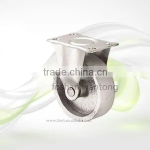 1.5-3 Inch Cast Iron Swivel PU Caster Wheel thumbnail-1