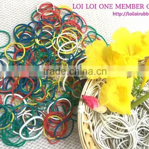 European Top Selling DIY Small Elastic Loom Rubber Bands - Fashion Rubber Band Newest Design Colorful thumbnail-3