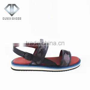 New Designs Flat Comfortable Hot Sell Men Sandals Photo for 2016 thumbnail-2