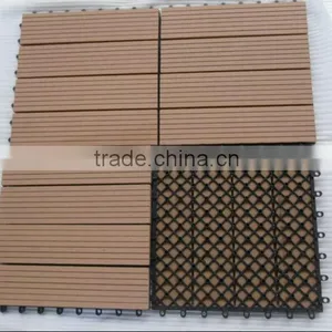 Durable, Eco and Easy to Install- Plastic Wood Composite Wpc External Floor Tiles! thumbnail-3