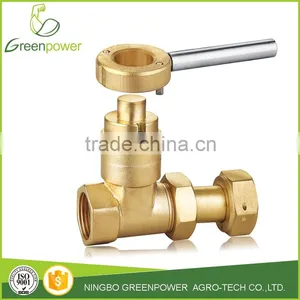 Brass Magnetic Locking Gate Valve thumbnail-1