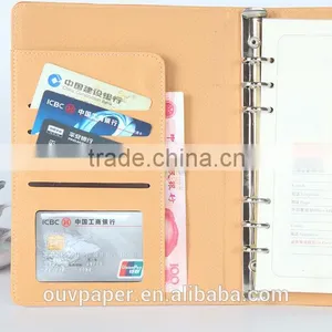 Custom Leather Planner Metal Ring Binder thumbnail-1