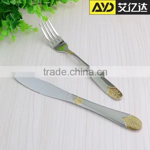 Jieyang Aiyida Wholesale Tableware Gold Cutlery Set Wooden Box thumbnail-6