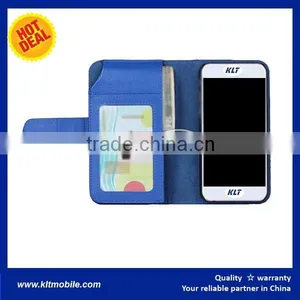 KLT High Quality Universal Smart Phone Wallet Style Leather Case for Nokia thumbnail-5