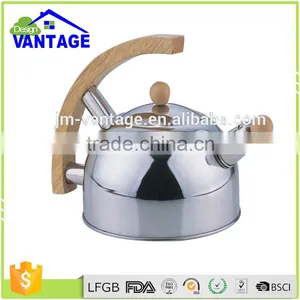 2.5L Color Coating Tea Whistling Kettle Induction Stainless Steel Coffee Kettle thumbnail-5