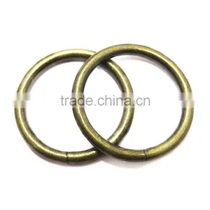 Decorative Brass Metal Handbag O Ring , Round Ring thumbnail-3