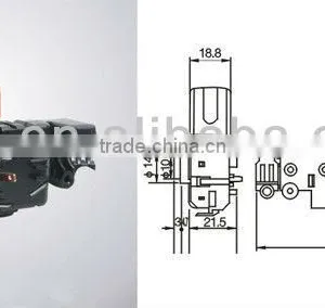 Switch for Bosch GBH2-26 Trigger Switch, Electric Tool Parts Switch,power Tools Switch thumbnail-1