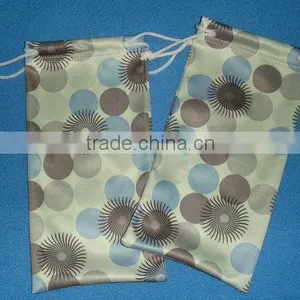 Full Logo Promotional Drawstring Phone Pouch thumbnail-1