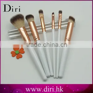 5pcs Makeup Brush Set Rose Gold Handle Small Brush Kit Hot Makeup Brush Travel Kit thumbnail-5