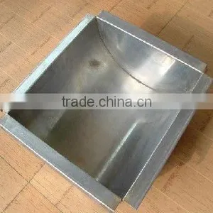 Gestation Stall Stainless Steel LTrough thumbnail-1