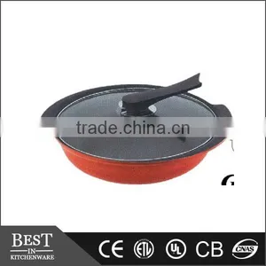 Korean Dutch Oven Aluminium Non-stick With Induction Suitable Bottom Tai Chi Stew Pot thumbnail-1