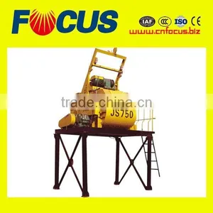Good Quality Electric Small Concrete Mixer JS750 thumbnail-2