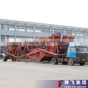 Mobile Concrete Mixing Station / Yhzs25 Concrete Batching Plant thumbnail-3