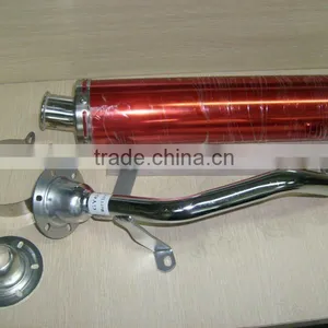 GY6 125CC-2 Muffler for Scooters AND Moped. thumbnail-1