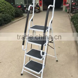 With New EN131/14183 ,ANSI /SGS Foldable 4 Step Ladder With Handrail,folding Ladder thumbnail-3
