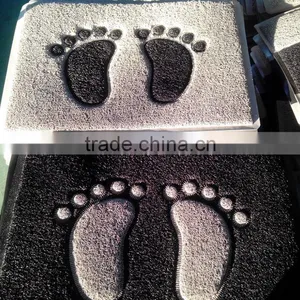 2016 HOT !!! Home Designs Pvc Coil Material Washable Pvc Floor Carepet Door Mat thumbnail-3