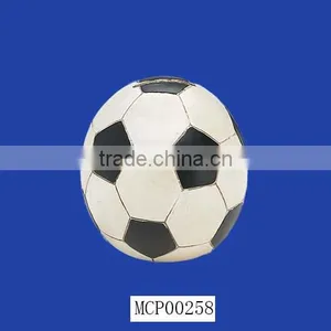 Custom Soccer Ball Shaped Resin Money Box thumbnail-1
