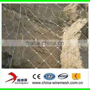 Hot-dipped Galvanized Wire Rope Mesh/SNS Protective Mesh thumbnail-1