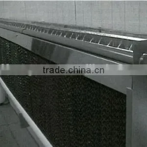 Cooling Pad With Exhaust Fan for Agricultural Greenhouse/greenhouse Cooling System thumbnail-1