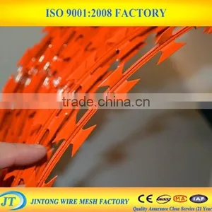 Prison CBT 60 65 Blade Razor Wire Fencing for Sale thumbnail-5