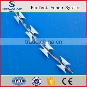 ISO9001 Galvanized Razor MeshRazor Barbed Wireconcertina Razor Wire thumbnail-2