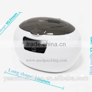 Silent Ultrasonic Cleaner JP-880 Consumer and Commercial Glasses Jewelry Cleaner Shaver thumbnail-4