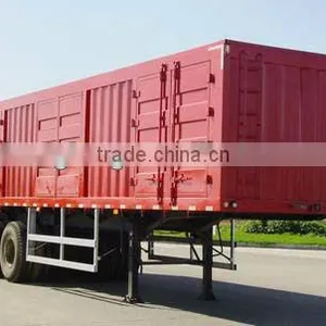 3 Axles Container Transport Semi-Trailer/Box Semi Trailer thumbnail-1