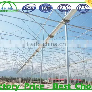 200 Micron Film Multi Span Plastic Film Agricultural Commercial Greenhouse thumbnail-1