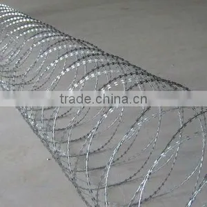 BEST PRICE Concertina Cross Type Razor Barbed Wire thumbnail-1