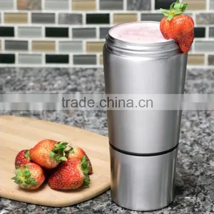 Custom Printing Logo 24 Counce #304 18/8 Stainless Steel BPA Free Water Bottle Detachableshaker Protein/whey/supplements/workout thumbnail-4