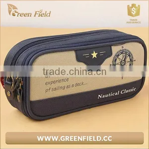 Custom Printed Student Zipper Pencil Case School Canvas Pencil Bag thumbnail-1