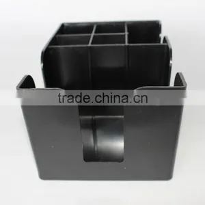 BPA Free PS ABS 6 Compartments New Bar Caddy/Napkin Straw Stirrer Holder thumbnail-4
