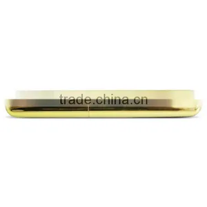 Custom Logo Gold Plated Cigar Tube, Exquisite Metal Cigar Tube thumbnail-2