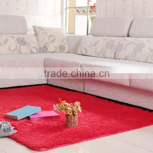 Shaggy Anti-slip Bathroom Bedroom Decoration Tufted Rug Carpet thumbnail-2