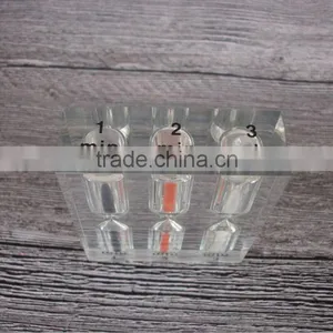 Clear Resin Block Timer Creative Mini 1minute Count Down Timer thumbnail-5